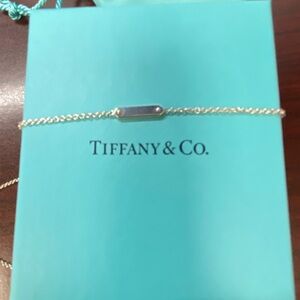 Tiffany & Co. Silver Bar Necklace 18” - NEW